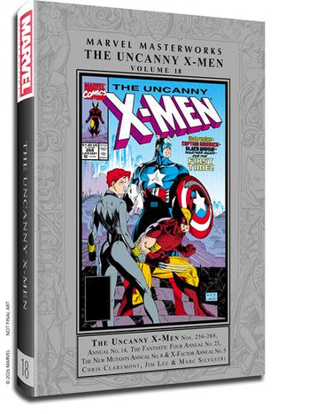 Marvel Masterworks Uncanny X-Men HC Vol 18 Jim Lee Regular Edition graphic novel by Clover Press