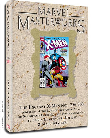 Marvel Masterworks Uncanny X-Men HC Vol. 18 Jim Lee Direct Market Edition cover by Clover Press