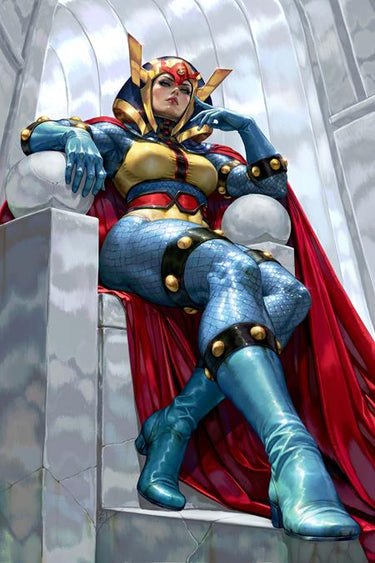 Dc All In Saga The New Gods #1 (One Shot) Cvr B Kyuyong Eom Card Stock Variant comic book cover