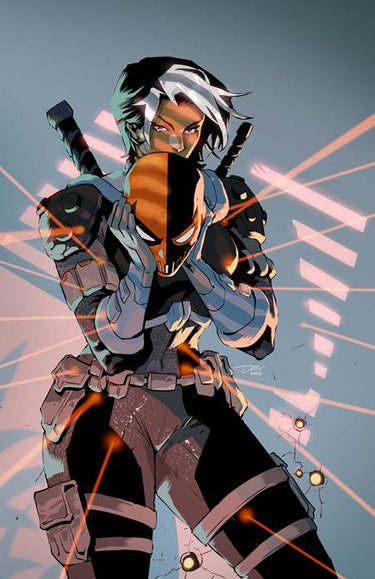 Deathstroke The Terminator #11 Cover B by Dexter Soy, DC Comics card stock variant comic book cover