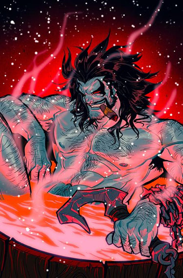 Lobo #11 Cover E Babs Tarr Sweater Weather card stock variant comic by DC Comics