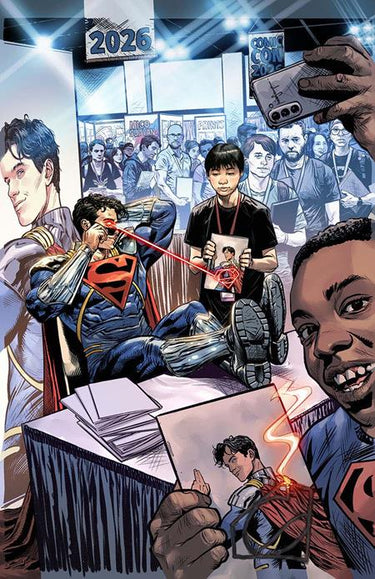 Superboy-Prime Special #1 (One Shot) Cvr C Mico Suayan Card Stock Variant comic book cover