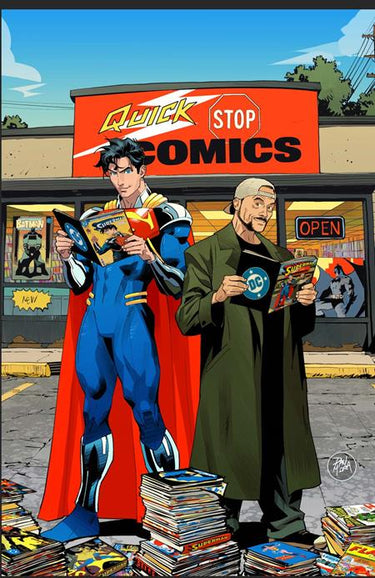 Superboy-Prime Special #1 One Shot DC Comics Dan Mora Kevin Smith Celebrity Cameo card stock variant cover