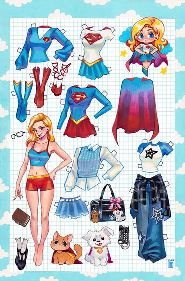 Supergirl #21 Cvr C Rian Gonzales Card Stock Variant comic by DC Comics