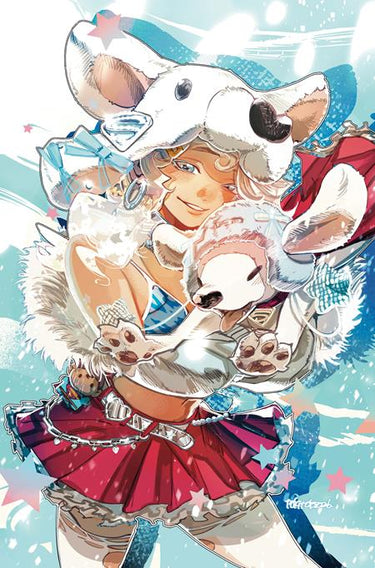 Supergirl #21 Cvr E Toki Tokoro Sweater Weather Card Stock Variant comic book cover