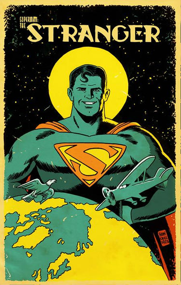 Superman The Stranger #5 comic, DC Comics, Francesco Francavilla variant cover, pre-order issue 5 of 6