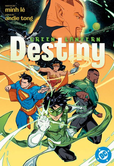 Green Lantern Destiny Tp graphic novel cover artwork by Andie Tong