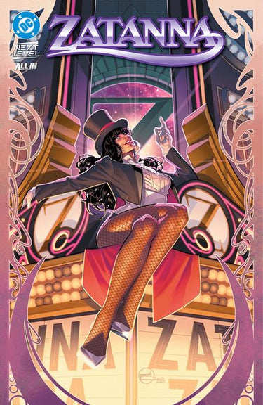 Zatanna (2026) TP Vol 01 The Greatest Tour graphic novel cover artwork by Jamal Campbell