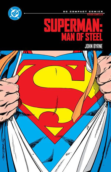 Superman Man of Steel DC Compact Comics Edition graphic novel coverWinvalid
