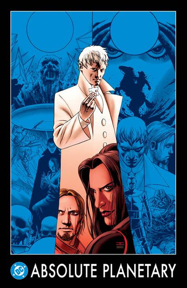 Absolute Planetary HC (2027 Edition) graphic novel cover artwork by John Cassaday