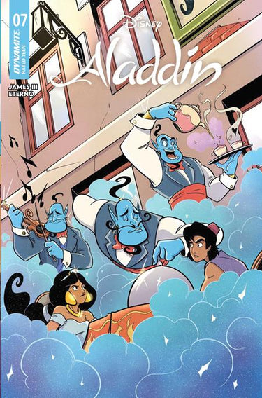 Aladdin #7 Cvr B Stefano Porcu Variant comic book cover