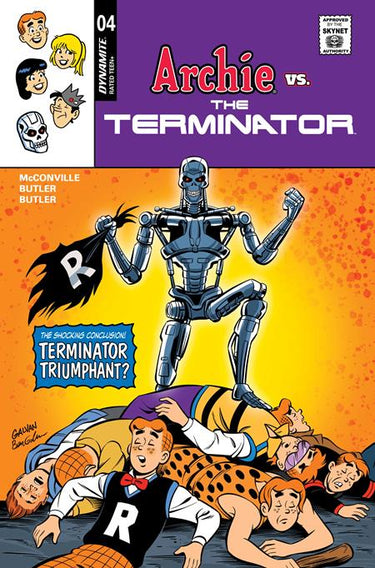 Archie Vs The Terminator #4 Cvr D Bill Galvan Variant comic book cover