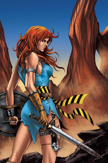 Red Sonja Shedevil With A Sword #9 Cvr I INC 1:10 Mike Rooth Virgin Variant comic book cover