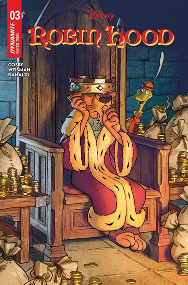 Robin Hood (2026) #3 Cvr A comic book by DYNAMITE Entertainment, featuring Joshua Middleton cover art