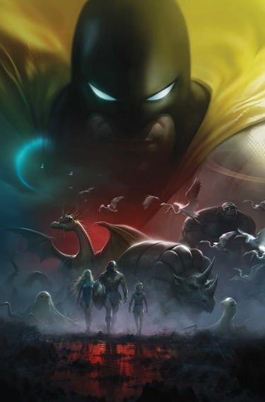 Space Ghost Vs The Herculoids #5 Francesco Mattina limited virgin variant comic cover by DYNAMITE Entertainment