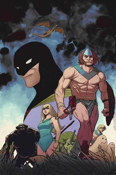 Space Ghost Vs The Herculoids #5 Cvr J INC 1:15 Drew Moss Virgin Variant comic book cover