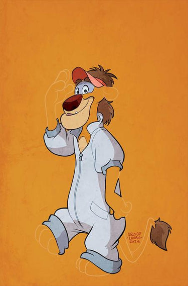 Talespin #6 Cvr F INC 1:5 Carlo Lauro Color Bleed Virgin Variant comic book cover