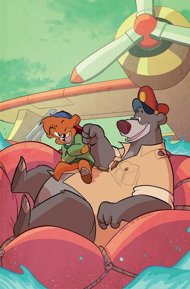 Talespin #6 Cvr H INC 1:10 Carlo Lauro virgin variant comic book cover by DYNAMITE Entertainment