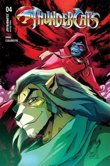 Thundercats (2026) #4 Cvr B David Cousens Variant comic book cover