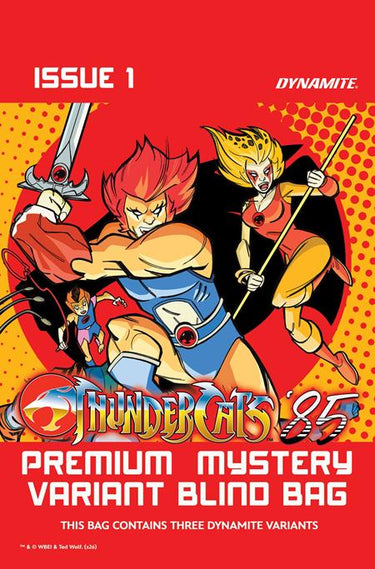 Thundercats 85 #1 Cvr H Premium Mystery Blind Bag Variant comic book cover