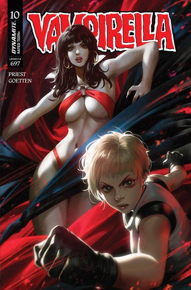 Vampirella (2026) #10 Cover B Derrick Chew variant comic by DYNAMITE Entertainment