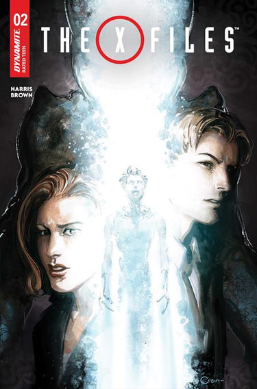X Files (2026) #2 Cvr B Clayton Crain Variant comic book cover by DYNAMITE Entertainment