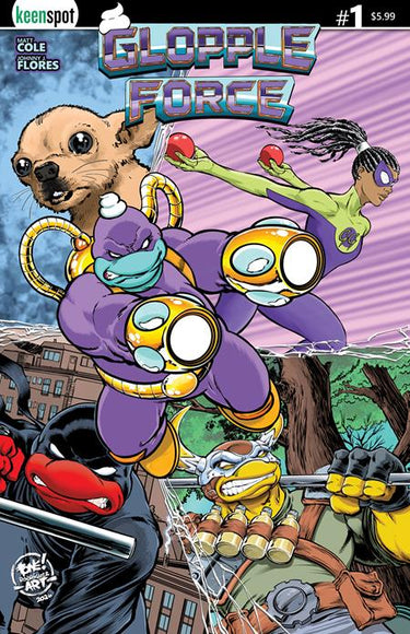 Glopple Force #1 Cvr B Tone Rodriguez Variant comic book cover