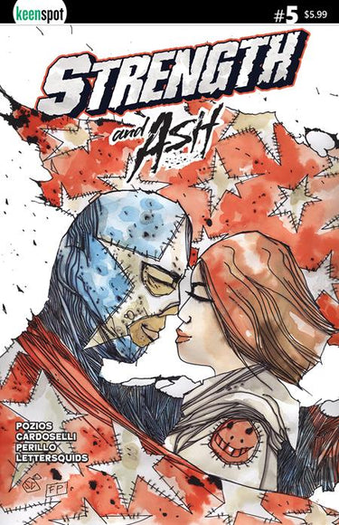 Strength & Ash #5 Cvr A Stefano Cardoselli Francesca Perillo Lovers comic book cover artwork by Stefano Cardoselli, Francesca