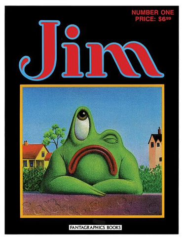 Jim #1 Facsimile Edition comic book by Fantagraphics cover art