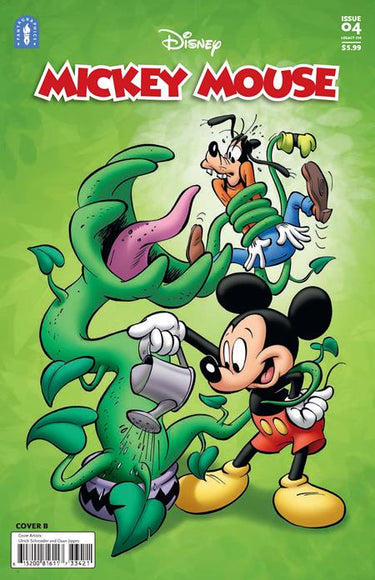 Mickey Mouse Legacy #334 The Amorphium Menace Cvr B Daan Jippes Ulrich Schroeder Variant comic book cover artwork by Daan