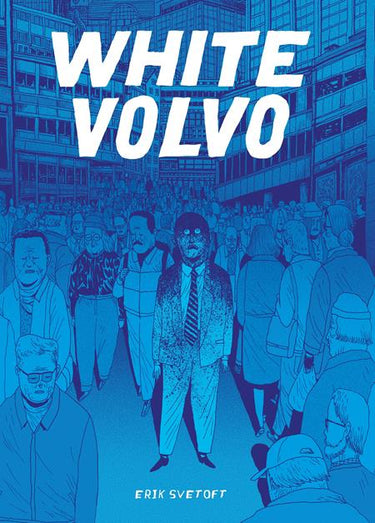White Volvo Hc graphic novel cover artwork by Erik Svetoft