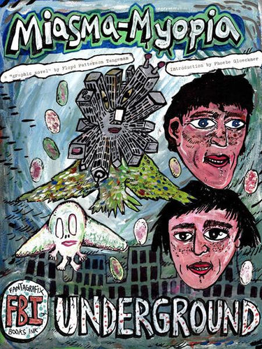 Miasma Myopia TP graphic novel by Fantagraphics Underground cover artwork