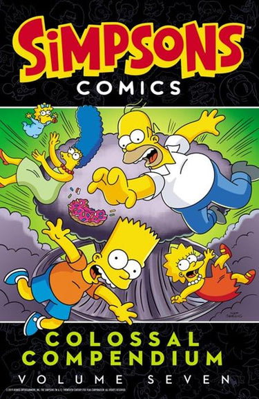 Simpsons Comics Colossal Compendium TP Vol 07 graphic novel by HarperCollins cover