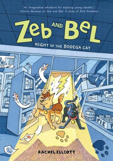 Zeb And Bel Night Of The Bodega Cat TP graphic novel by HarperCollins, pre-order cover art