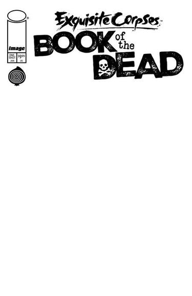 Exquisite Corpses Book Of The Dead #1 (One-Shot) Cvr D Blank Sketch Variant comic book cover