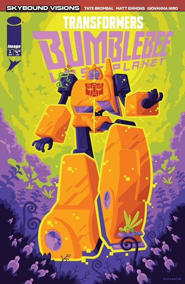 Transformers Bumblebee Lost Planet #1 (Of 6) Cvr C Tom Whalen Variant comic book cover