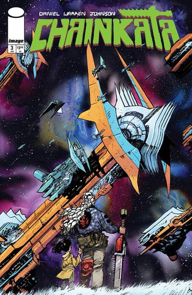 Chainkata #3 Cvr A Daniel Warren Johnson & Mike Spicer comic book cover artwork by Daniel Warren Johnson, Mike Spicer