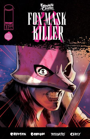 Exquisite Corpses Fox Mask Killer #5 Cvr A comic by Image Comics, featuring Adam Gorham cover art