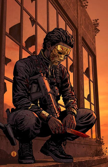 Exquisite Corpses Lone Gunman #3 (Of 5) Cvr E INC 1:50 Inaki Miranda Virgin Variant comic book cover
