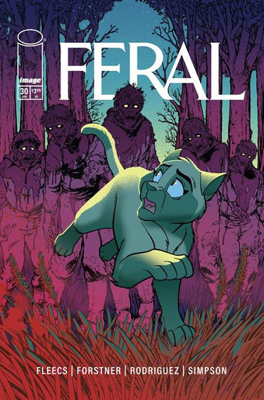 Feral #30 Cvr A Trish Forstner & Tone Rodriguez comic book cover artwork by Trish Forstner, Tone Rodriguez, Tony Fleecs