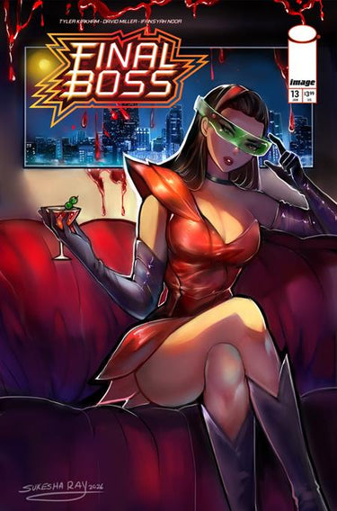 Final Boss #13 Cvr C Sukesha Ray Variant comic book cover by Image Comics