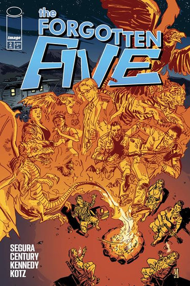 Forgotten Five #2 Cvr A Dean Kotz Image Comics pre-order comic cover