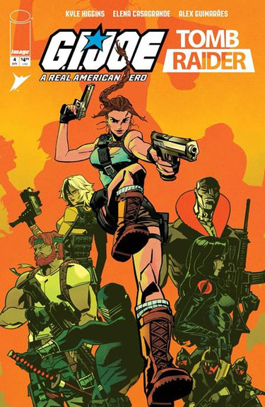 Gi Joe A Real American Hero Tomb Raider #4 (Of 5) Cvr E INC 1:50 Rossi Gifford & Miquel Muerto Variant comic book cover