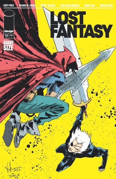 Lost Fantasy #16 Cover A comic by Image Comics, featuring artwork by Luca Casalanguida