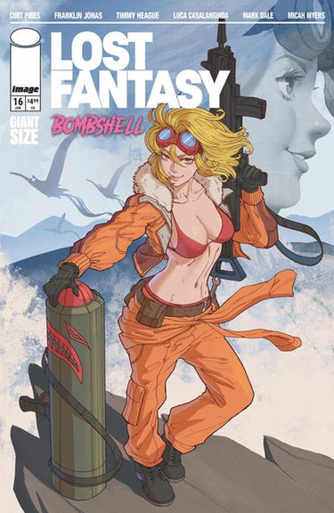 Lost Fantasy #16 Alfredo Cardona Bombshell Variant cover, Image Comics pre-order comic
