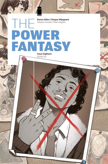 Power Fantasy #18 Cover A by Caspar Wijngaard, Image Comics pre-order comic book cover