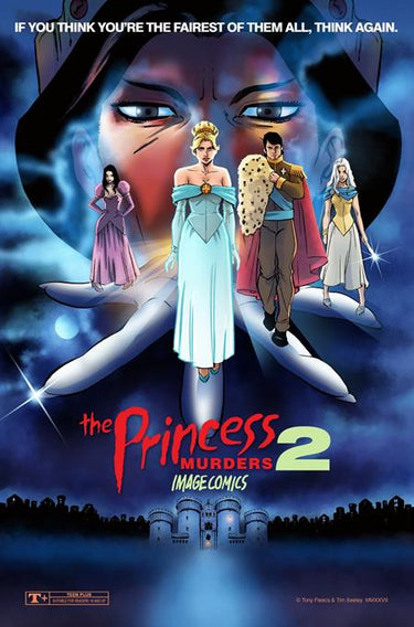 Princess Murders #2 Cvr C Tim Seeley & Allen Passalaqua Nightmare On Elm Street 3 Horror Homage Variant comic book cover