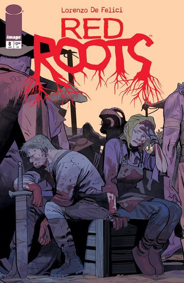Red Roots #8 cover A by Lorenzo De Felici, Image Comics pre-order comic book cover