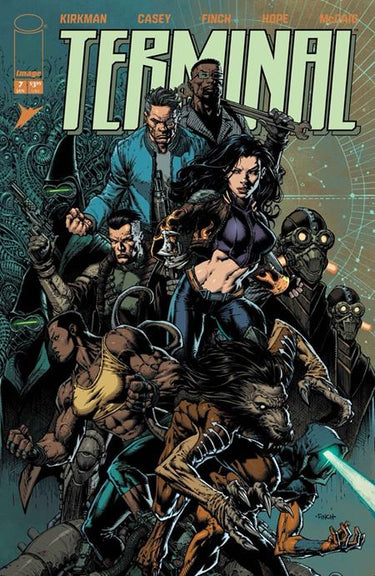 Terminal #7 Cvr A David Finch & Dave Mccaig comic book cover artwork by David Finch, Dave McCaig