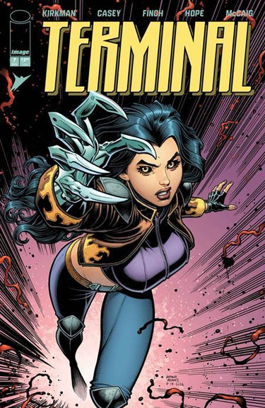 Terminal #7 Cvr B variant comic by Arthur Adams and Dave McCaig, Image Comics pre-order cover art